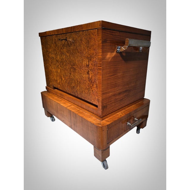 1920s Art Deco Bar Cabinet, 1920s For Sale - Image 5 of 17