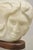 Mid 20th Century Vintage Bud Miller 1989 Native American Carved Alabaster Double Sided Sculpture For Sale - Image 5 of 12