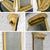 Mid to Late 20th Century Neoclassic Revival Blonde Oak Demilune Cabinet or Console and Mirror For Sale - Image 15 of 18
