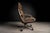 Jorge Zalszupin “Tall Commander” Swivel Chair, 1973 – Fiberglass, Aluminum & Chenille | Brazilian Modern - Lot 888A For Sale - Image 10 of 15