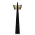 NOIR Claudius Floor Lamp, Black of Brass Finished Iron For Sale In Los Angeles - Image 6 of 6