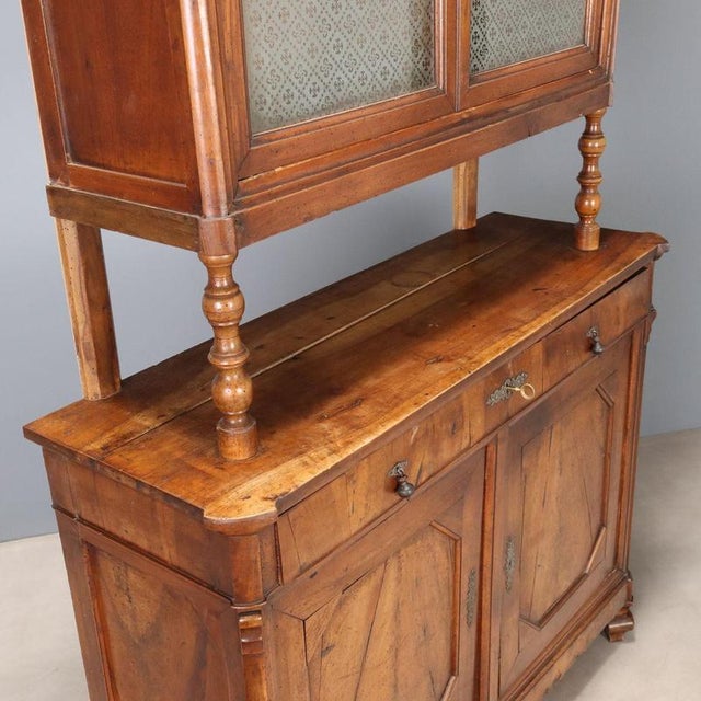 Antique Cupboard Umbertino Walnut, Italy For Sale - Image 10 of 12
