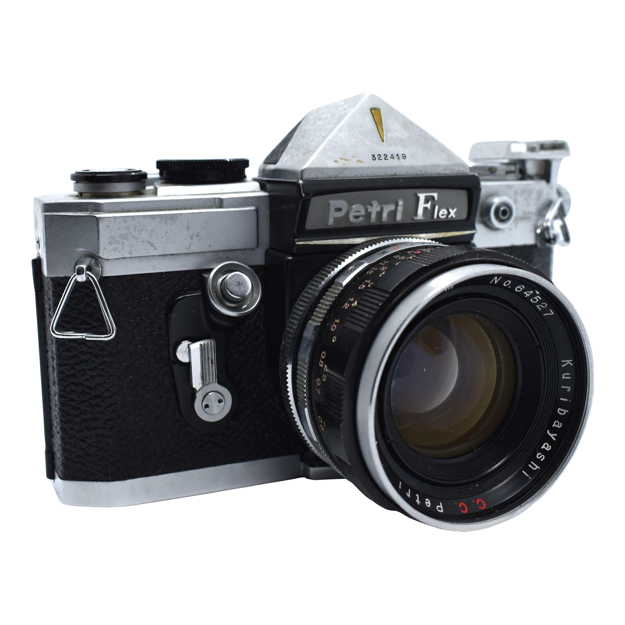 Mid 20th Century Petri Flex v 35mm SLR Camera Manufactured by