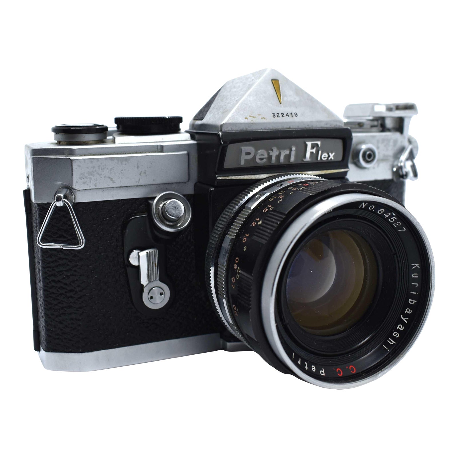 Mid 20th Century Petri Flex v 35mm SLR Camera Manufactured by
