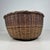 1950s Japanese Hand Woven Bamboo Basket, 1950s For Sale - Image 5 of 18