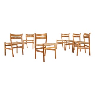 Bm-1 Chairs by Børge Mogensen for C.M. Madsens Møbelfabrik, 1960s, Set of 6 For Sale
