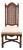 Thomasville Furniture Kenilworth Collection Solid Oak English Tudor Style Dining Side Chair 860-99 For Sale