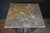 Metal French Garden or Conservatory Table With Marble Top Over Polished Steel For Sale - Image 7 of 10