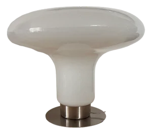 Murano Glass Mushroom Table Lamp, 1980s