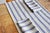 Contemporary Plum Textiles Senora Blue Linen For Sale - Image 3 of 3