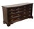 Traditional Bassett Furniture Eden House Collection Solid Cherry Traditional Style 66" Double Dresser 2083-0237 For Sale - Image 3 of 12
