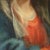 Italian School, Painting of the Madonna in Prayer, Oil on Canvas For Sale - Image 5 of 10