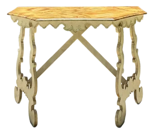 Vintage Chelsea House Hand Painted Console Table