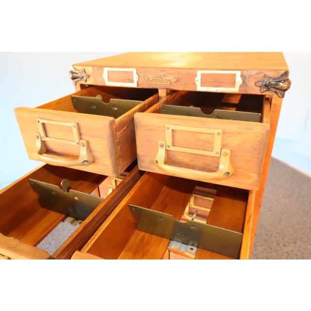 Vintage Remington Rand Guardsman Catalog Cabinet For Sale - Image 14 of 16