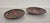 Ceramic Vintage 717 Ceramic Plates with Flowers from Ruscha, Germany, 1970s, Set of 2 For Sale - Image 7 of 13