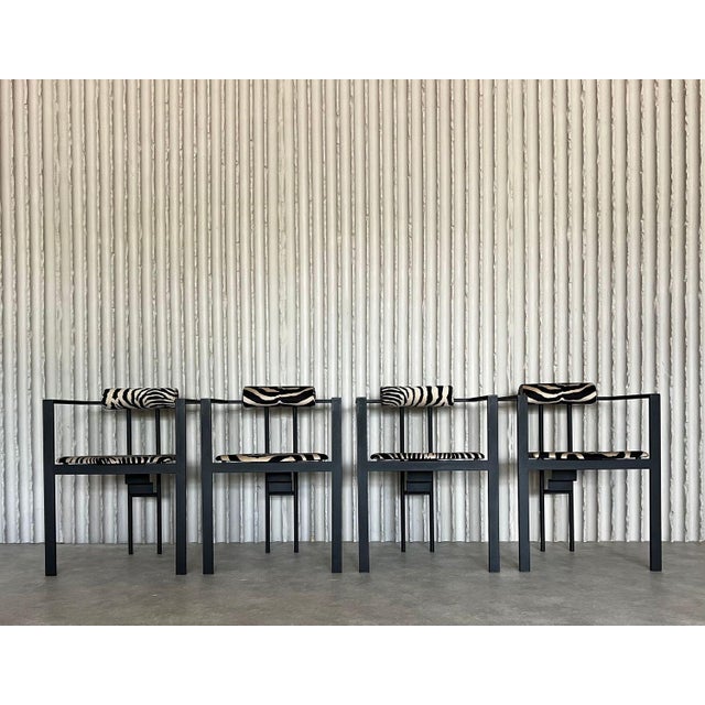 1980s Trix Chairs by Karl-Friedrich Förster for KFF, 1980s, Set of 4 For Sale - Image 5 of 18