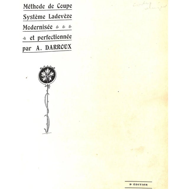 "Methode De Coupe Du Tailleur De Paris" Darroux, A. For Sale - Image 10 of 11