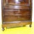 Antique Walnut One-Door Wardrobe with Drawers For Sale - Image 4 of 12