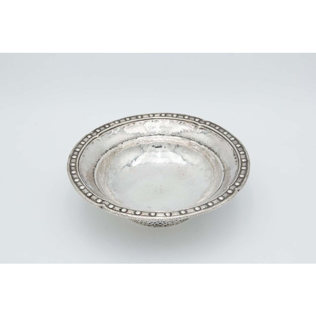 Silver Fruit Bowl Centerpiece For Sale - Image 3 of 3