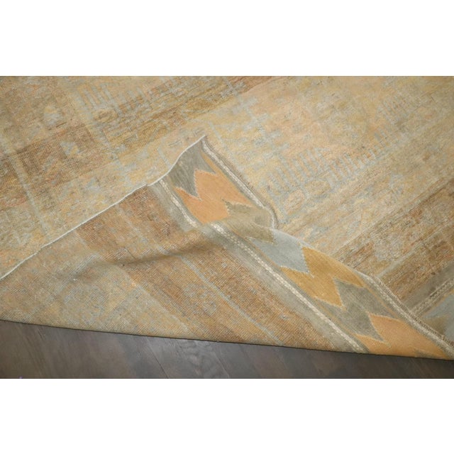 Neutral Antique Persian Balouch Rug - 7'2" x 13'6" For Sale - Image 4 of 11