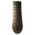Gigantic Carved Exotic Wood Ribbed Vase For Sale - Image 12 of 12