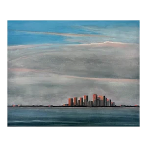 Tampa Skyline Contemporary Print