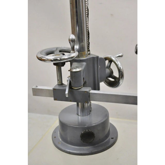 Gray Vintage Bausch & Lomb Optical Xd 7489 Medical Supply Test For Sale - Image 8 of 11