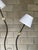 1980s 1980s American Modernist Designer Postmodern Metal and Acrylic Floor Lamp. For Sale - Image 5 of 12