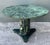 Green Vintage Green Marble Pedestal Table For Sale - Image 8 of 12