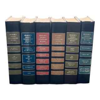 Mid 20th Century Cloth-Bound Condensed Classics-Set of Six Books For Sale