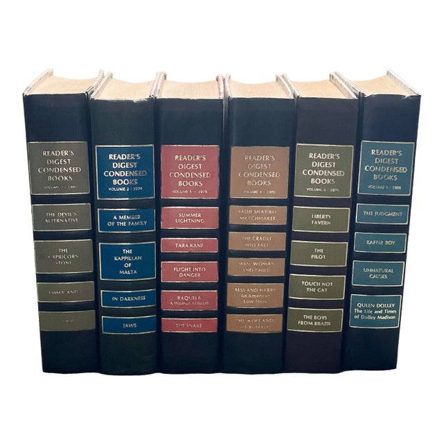 Mid 20th Century Cloth-Bound Condensed Classics-Set of Six Books For Sale
