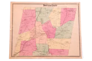 Antique Beers Southeast Putnam County, Ny Map