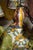 Vintage Portuguese Chandelier Fábrica Sant'Anna Ceramic Art 5 Light W/Chain For Sale In Chicago - Image 6 of 15