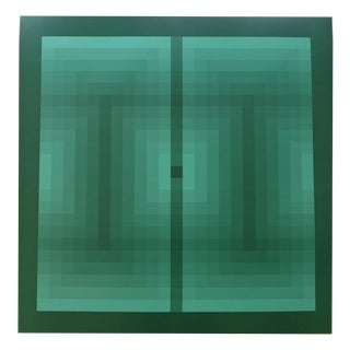 Jim Birds, Tribute to Vasarely 15, 1972, Photolithograph on Paper For Sale
