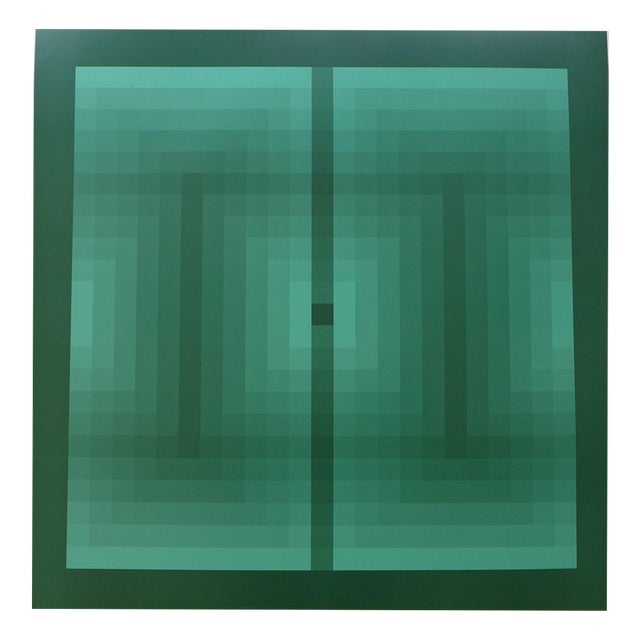 Jim Birds, Tribute to Vasarely 15, 1972, Photolithograph on Paper For Sale