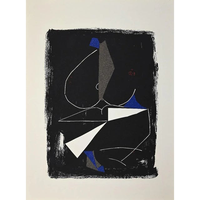 Applause is an original contemporary artwork realized by Marino Marini. Color etching and aquatint. Edition of 100 copies....