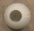 Mid-Century Modern 1960s Large Mid-Century Modern Ribbed Opal Glass Ceiling Globe For Sale - Image 3 of 11