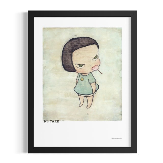 Yoshitomo Nara 奈良美智 Lollipop Poster Accompanied by a Certificate of Authenticity Dimension: 20.3 x 14.3 in | 51.5 x 36.4...
