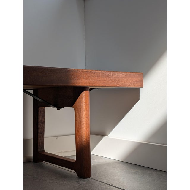 Teak "Krobo" Bench by Torbjørn Afdal for Bruksbo, Norway, 1960s For Sale - Image 14 of 18