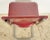 Mid 20th Century Pair of Mid Century Steel Tube Red Vinyl Dining Chairs For Sale - Image 12 of 12