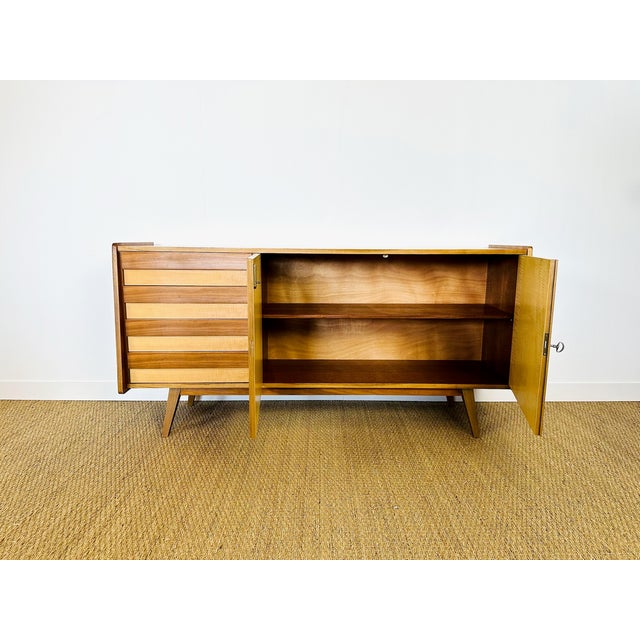 1960s Vintage Scandinavian Teak Sideboard, 1960 For Sale - Image 5 of 15
