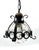 Mid-Century Murano Cage Lamps in Bullicante Glass with 24k Gold Dust and Wrought Iron from Seguso, 1960s, Set of 2 For Sale - Image 6 of 18