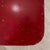 French Dark Red Metal Folding Dining Table, 1950s For Sale - Image 6 of 9