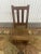 1920s Antique Farm Wooden Chair For Sale - Image 4 of 7