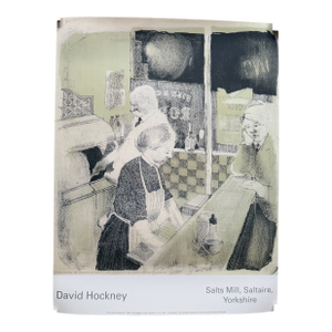 David Hockney, "Fish and Chip Shop", 1954, Copyright David Hockney, Printed in Uk