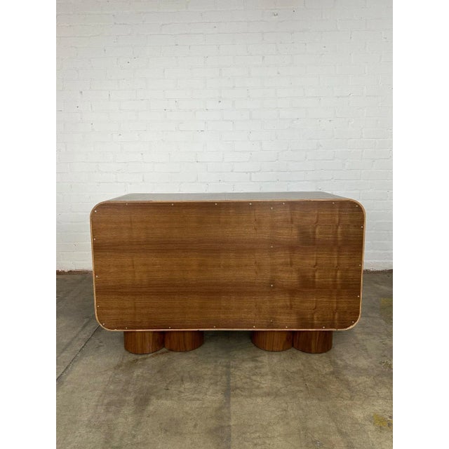 Clover Credenza in Natural Walnut For Sale - Image 10 of 13