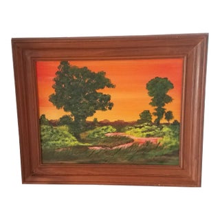 Oil on Canvas 3d Hawaiian Art Original Signed by Artist "Kap" For Sale