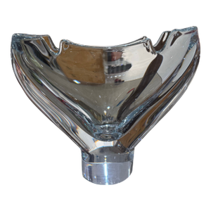 1970s Rare Timo Sarpaneva Finlandia Iittala Elongated Vase 7in