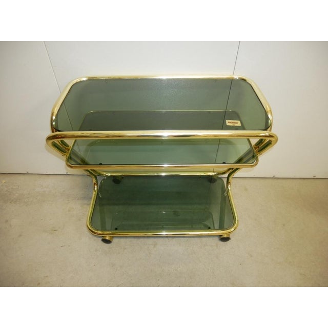 Brass Food Trolley from Morex, 1970s For Sale - Image 14 of 14