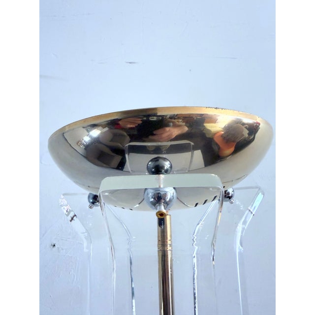 Hollywood Regency Halogen Floor Lamp, 1970s For Sale - Image 11 of 17